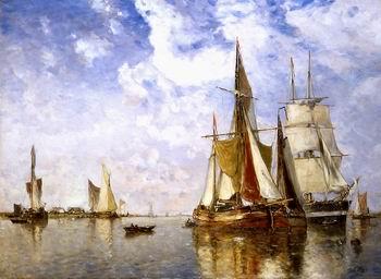 unknow artist Seascape, boats, ships and warships. 19